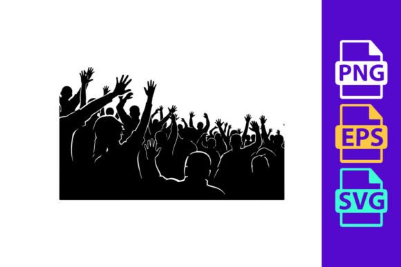 Crowd Energy in a Single Silhouette: Design with Impact