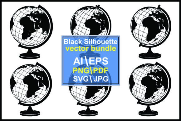 Global Style: Using Silhouettes Globe on Stands in Design