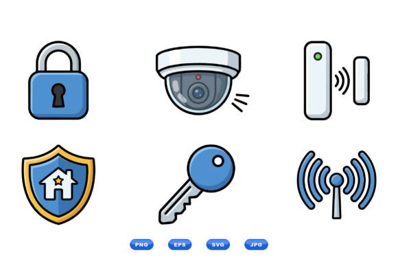 Home Security Icon Collection: A Modern Visual Toolkit