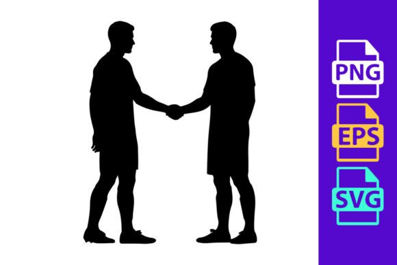 Symbolism in Action: Using Two Men Shaking Hands in a Symbolic Gest
